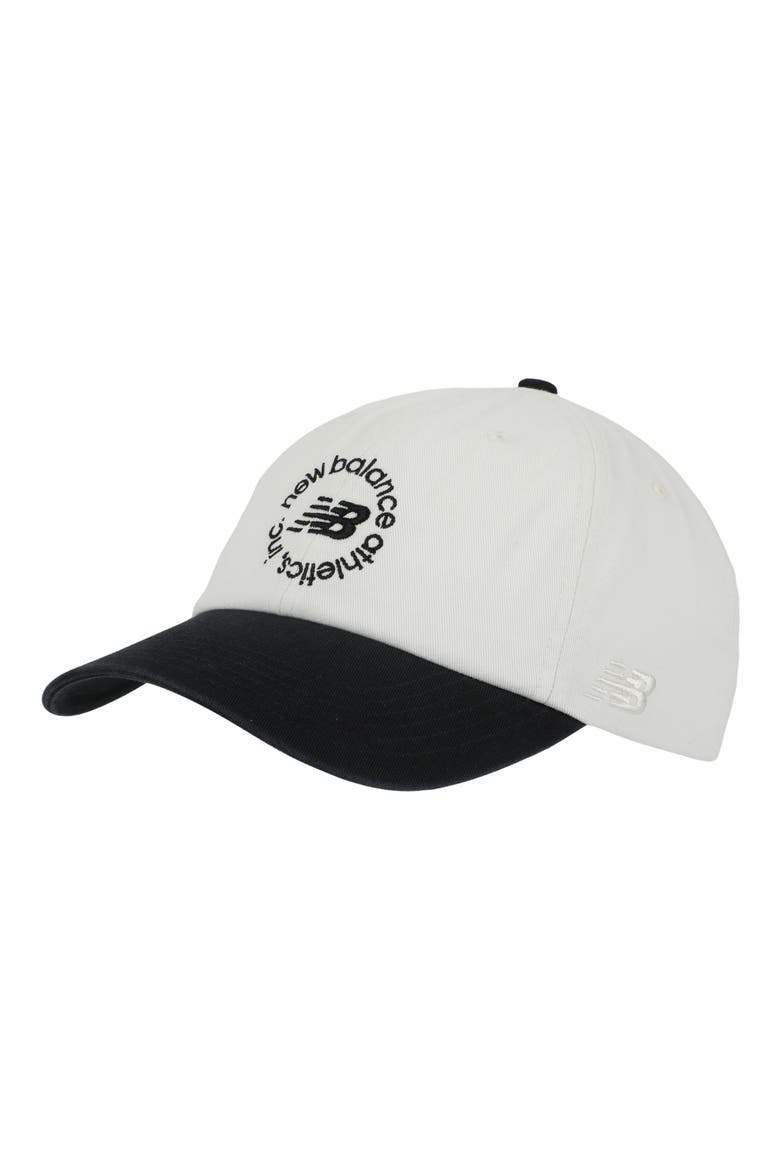 Circle Graphic Six-Panel Baseball Cap, Main, color, SEA SALT