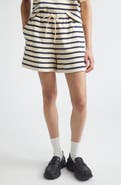 Moncler Stripe Cotton Shorts