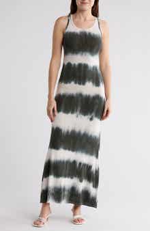 GO COUTURE Washed Tank Maxi Dress