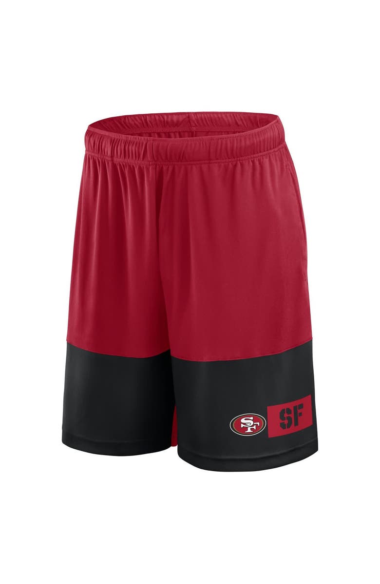 Logo Athletic Men's Scarlet San Francisco 49ers Best of the Best Shorts, Alternate, color, Scarlet