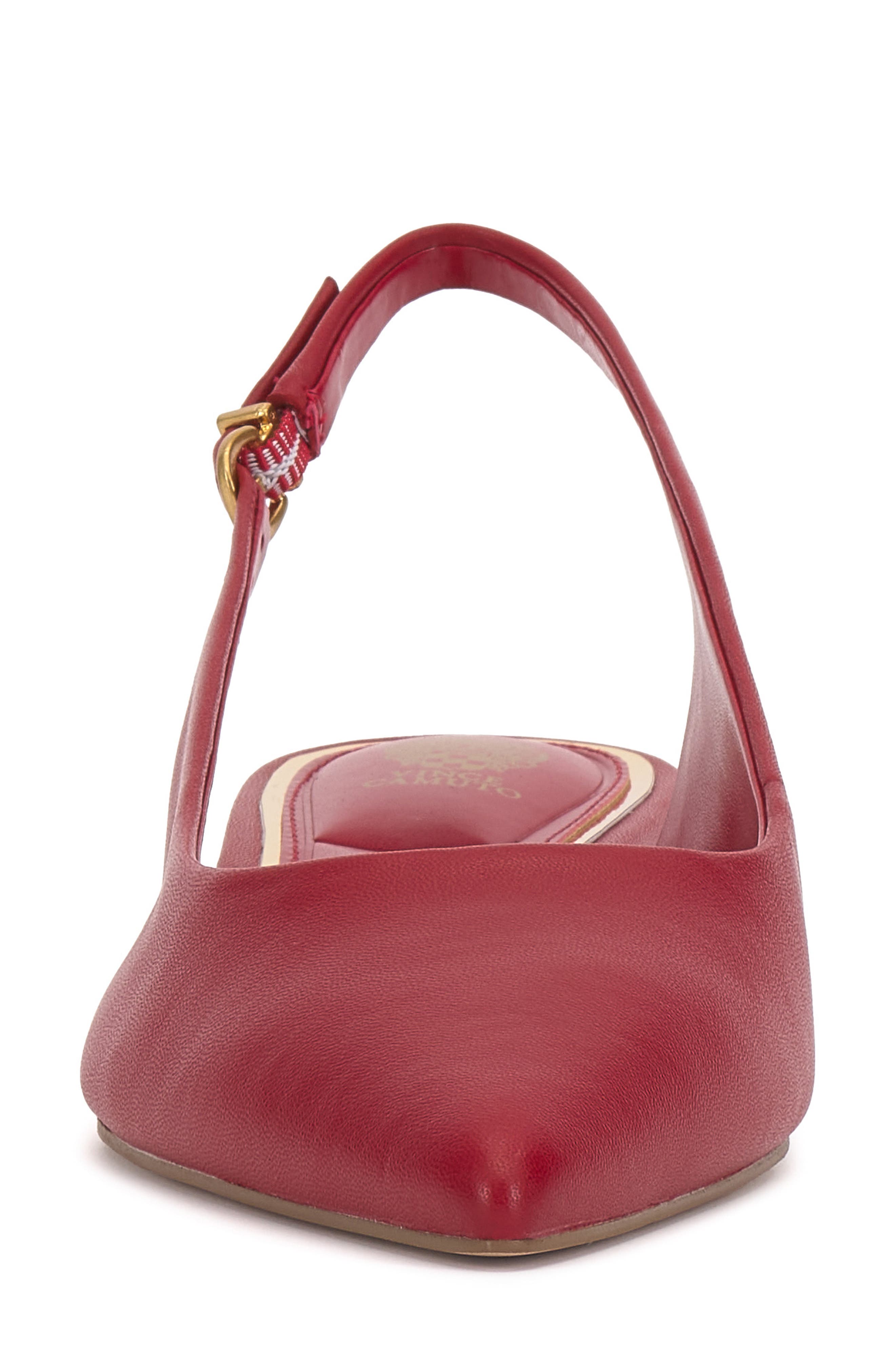 Valiey Slingback Flat, Alternate, color, FLAME