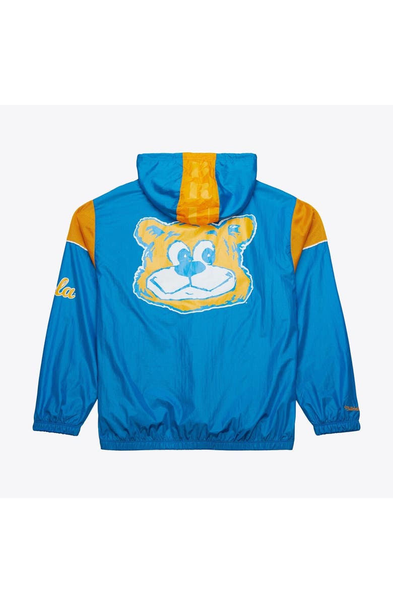 Mitchell & Ness Men's Mitchell & Ness Blue UCLA Bruins Anorak Vintage Logo Half-Zip Hoodie Jacket, Alternate, color, Blue