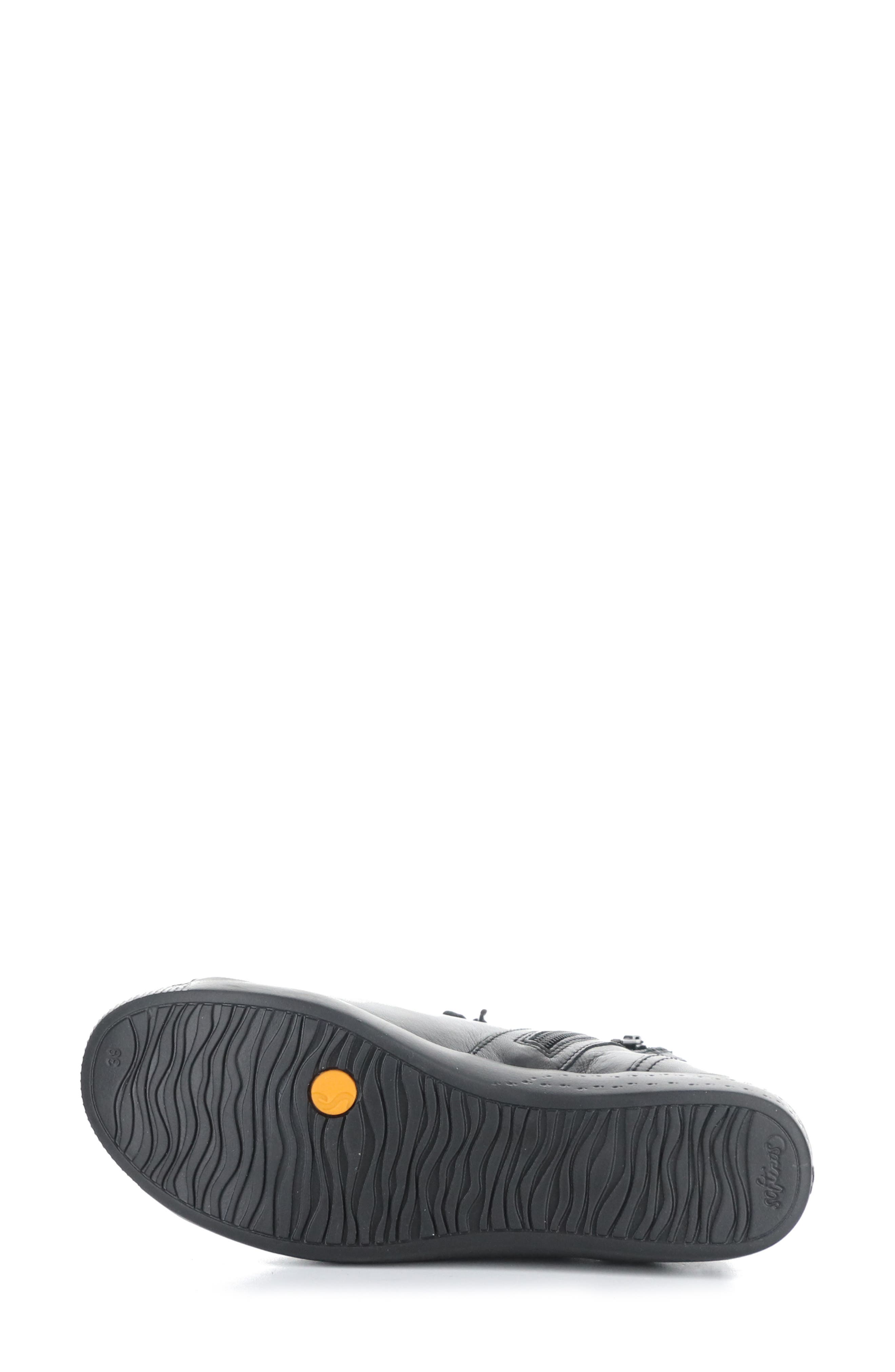 Ibbi Lace-Up Sneaker, Alternate, color, 022 BLACK SUPPLE LEA