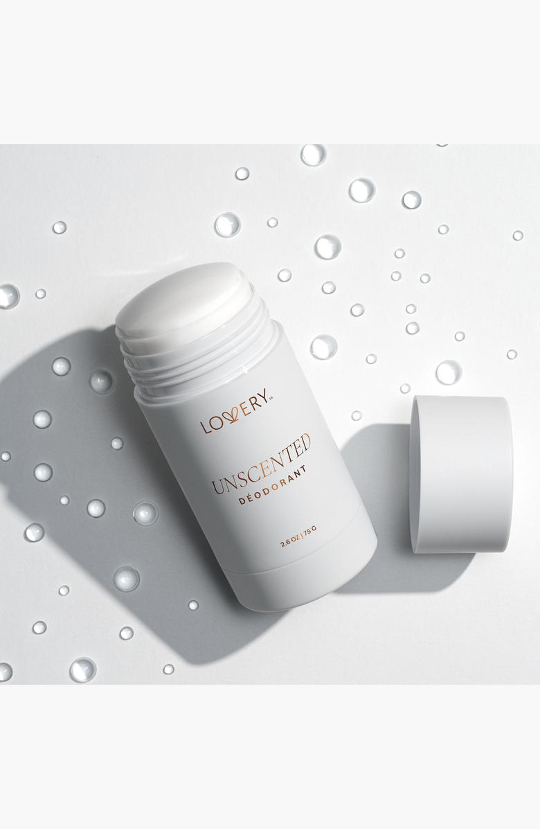 Lovery Aluminum Free Deodorant Stick, Alternate, color, Unscented