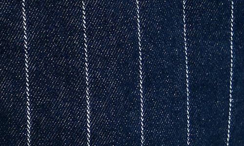 Bdg Urban Outfitters Jaya Baseball Stripe Low Rise Wide Leg Jeans In Blue