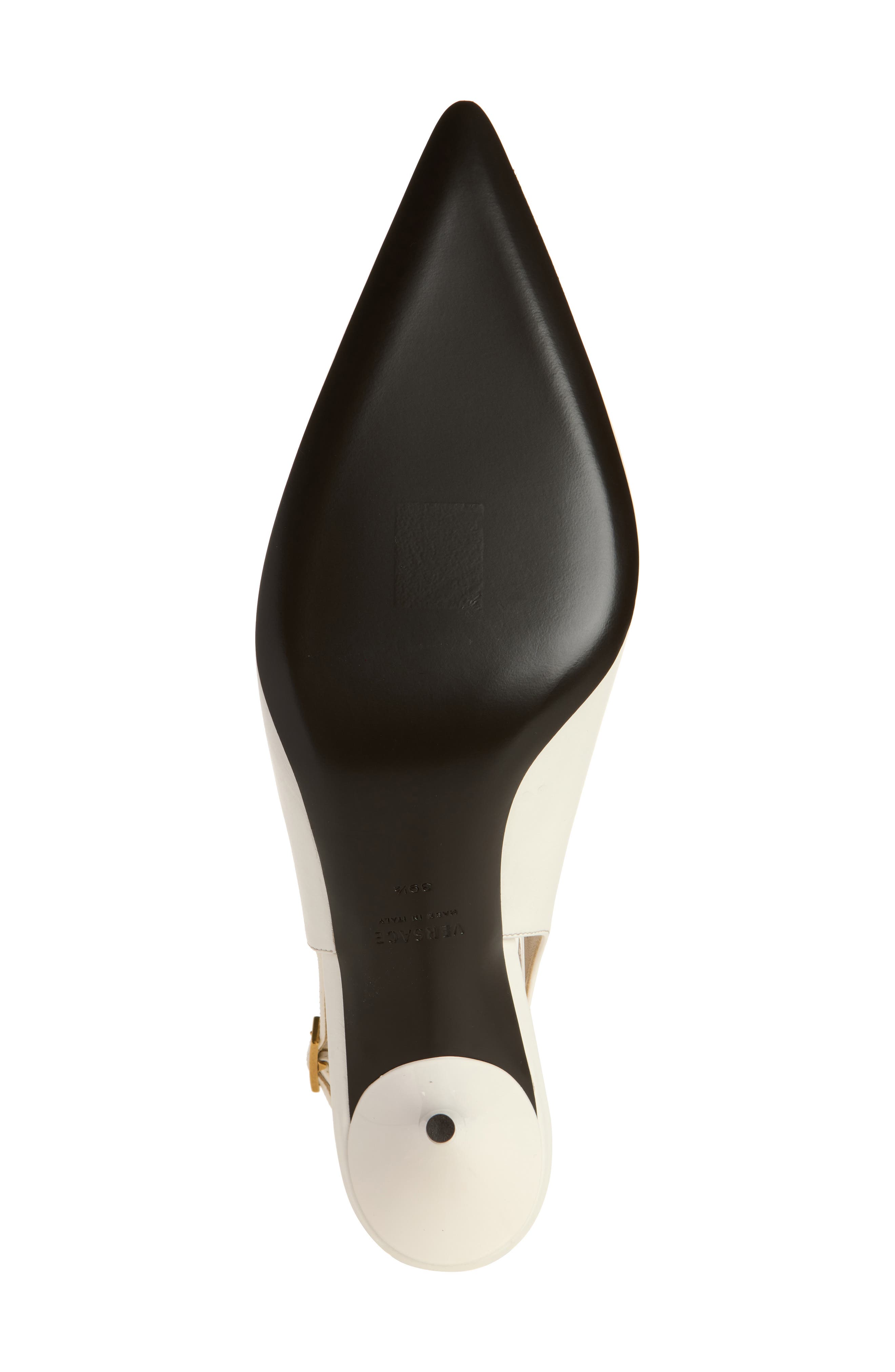 Slingback Pump, Alternate, color, WHITE GOLD PALLADIUM