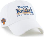 '47 Men's '47 White New York Knicks Boating Clean Up Adjustable Hat