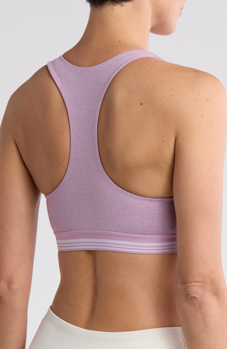 b.tempt'd by Wacoal B.Active Racerback Sports Bra, Alternate, color, Lavender Herb Heather