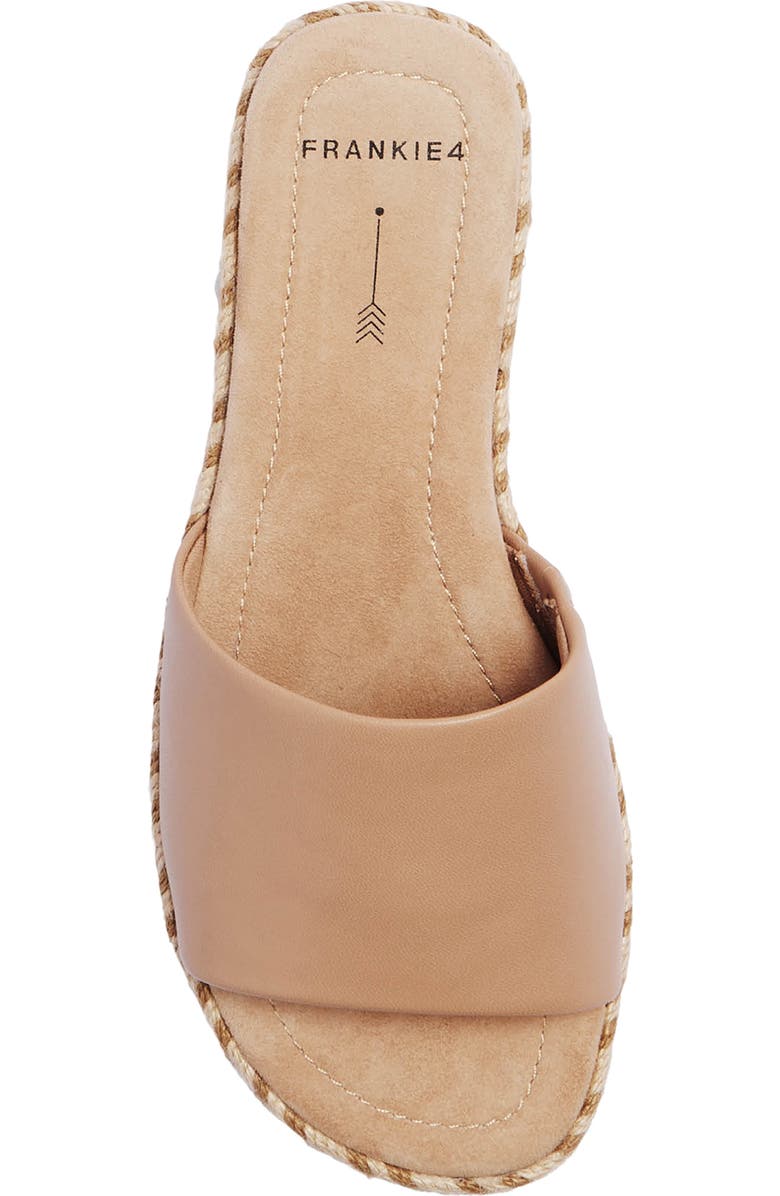 FRANKIE4 Lucia Espadrille Platform Slide Sandal, Alternate, color,