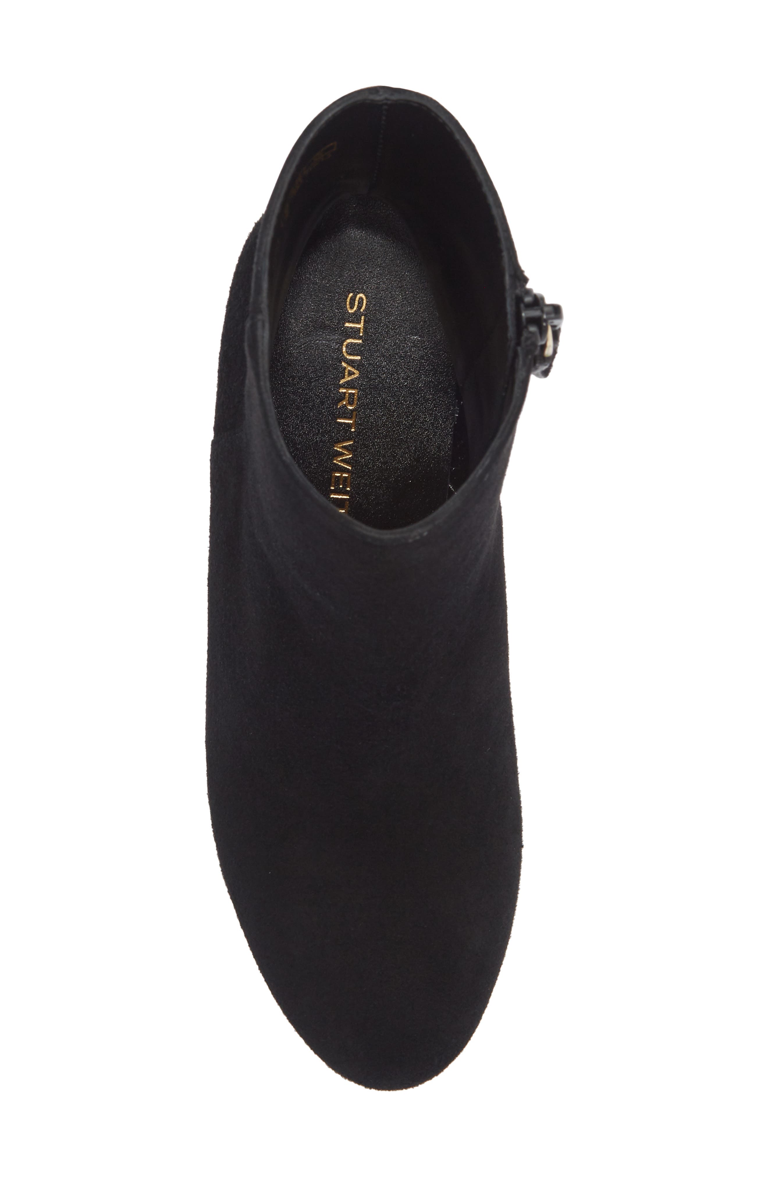 Stuart Weitzman Babette Platform Bootie, Alternate, color, Black