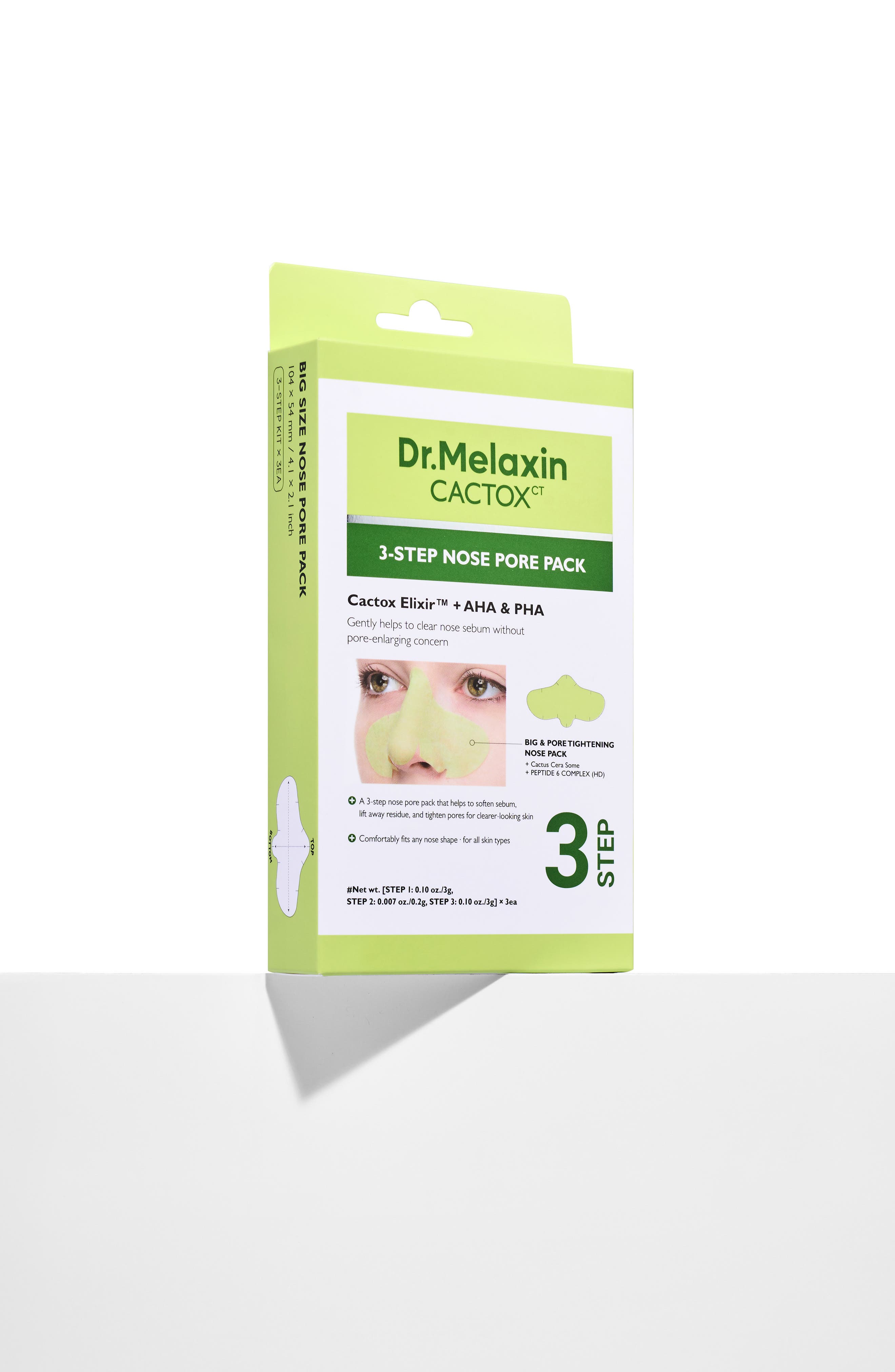 DR MELAXIN Cactox CT 3-Step Nose Pore Pack (Women) | Nordstrom