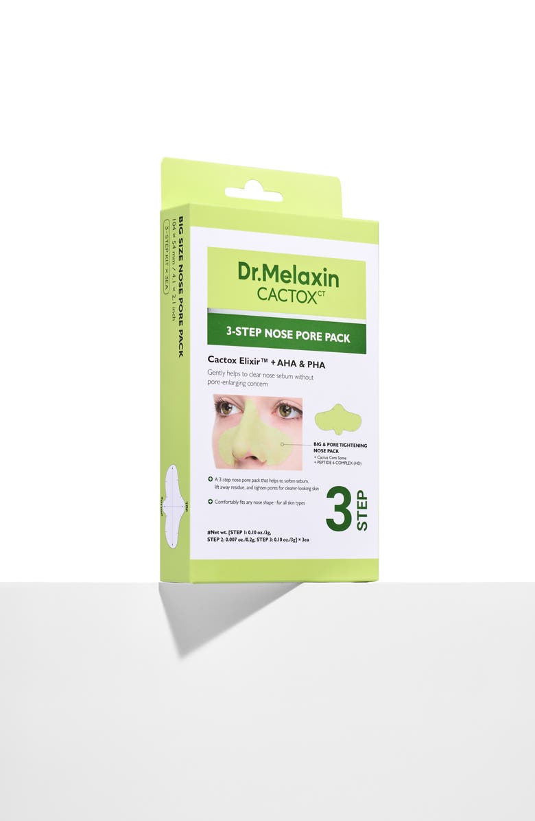 DR MELAXIN Cactox CT 3-Step Nose Pore Pack, Alternate, color, 