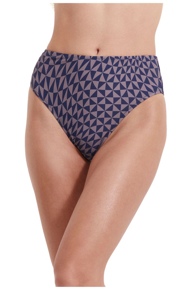 Flirtt Gottex Midnight Magic High Rise Swim Bottom, Main, color, 