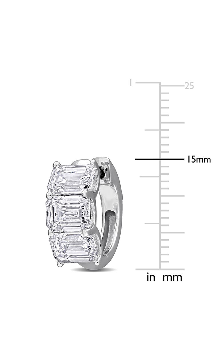 Julianna B. 6ct. t.w. Lab-Grown Diamond Hoop Earrings 14k, Alternate, color,