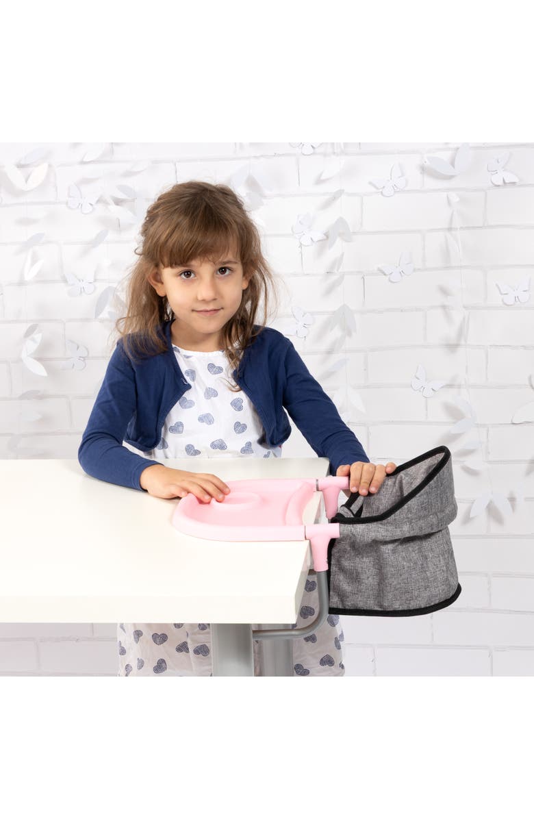 Bayer Design Doll Table Seat, Attaches To Table, Accessory For Dolls Up To 18 Inches, Kids 3+, Alternate, color, Multicolored