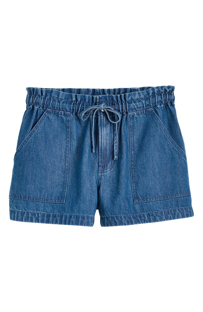 Madewell Utility Shorts, Alternate, color, Marina Blue