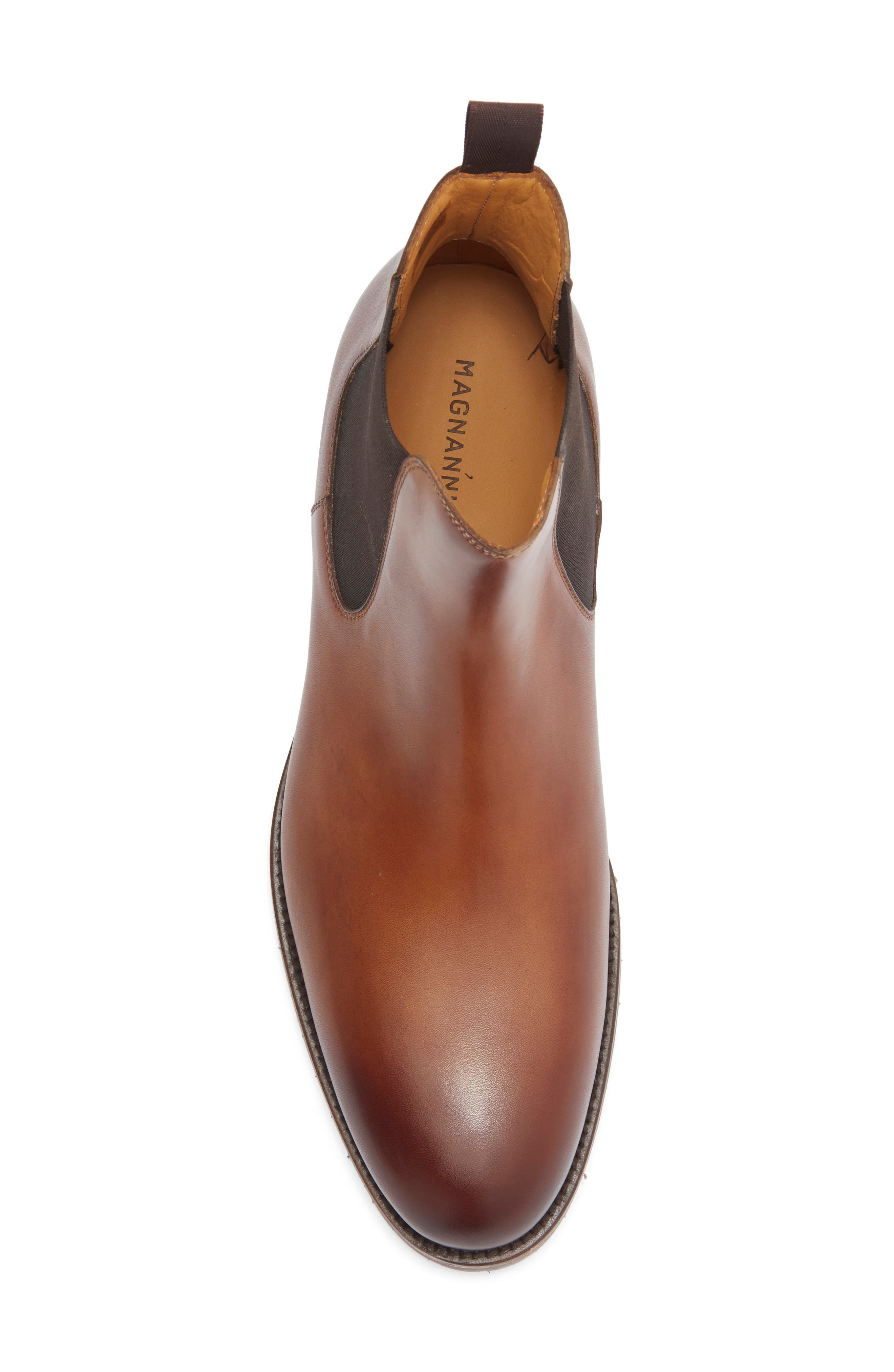 Magnanni Kam Chelsea Boot, Alternate, color, Tobaco