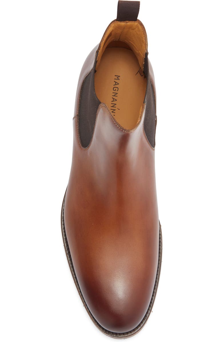 Magnanni Kam Chelsea Boot, Alternate, color, Tobaco