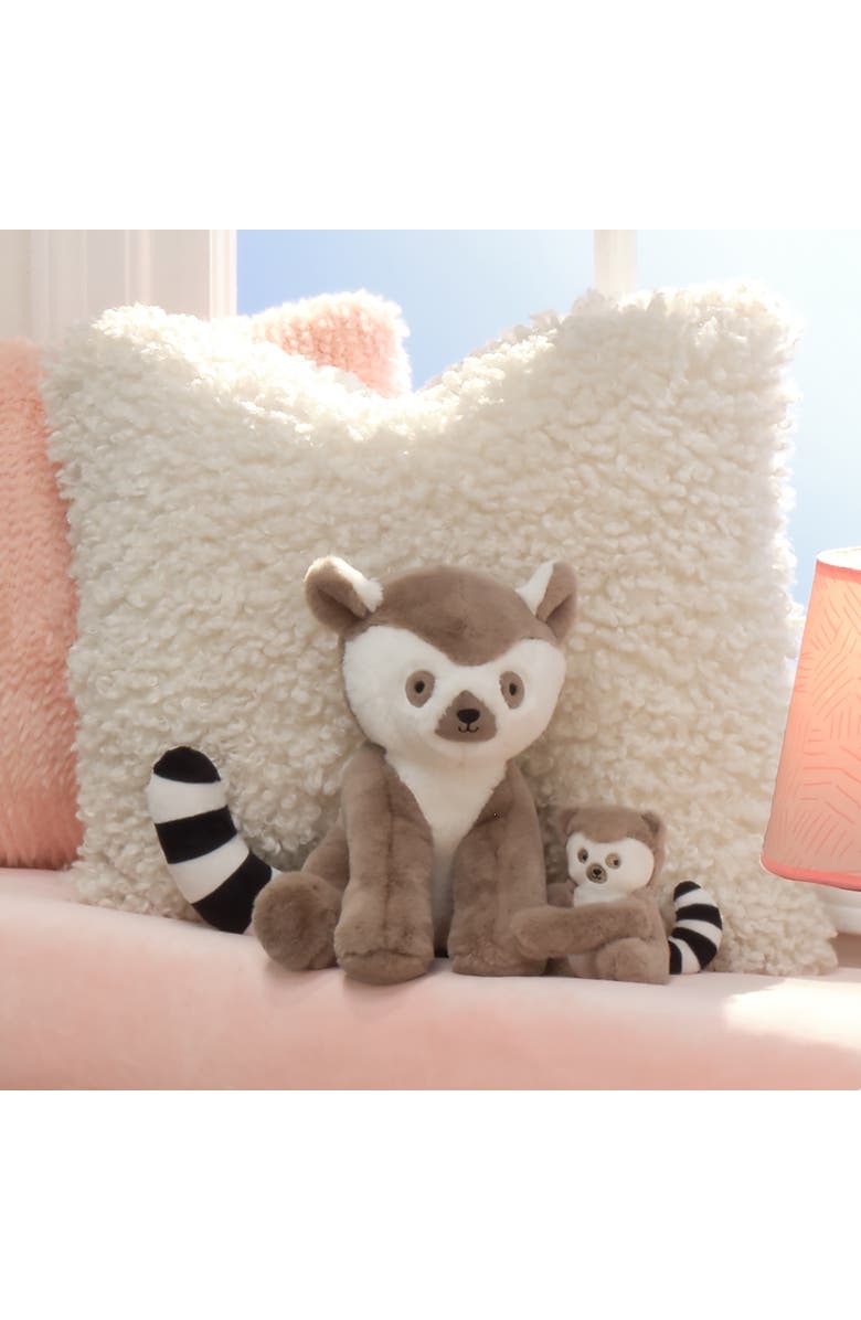 Lambs & Ivy Enchanted Safari Plush Stuffed Animal Lemurs/Monkeys- Koko & Kaylee, Alternate, color, Taupe