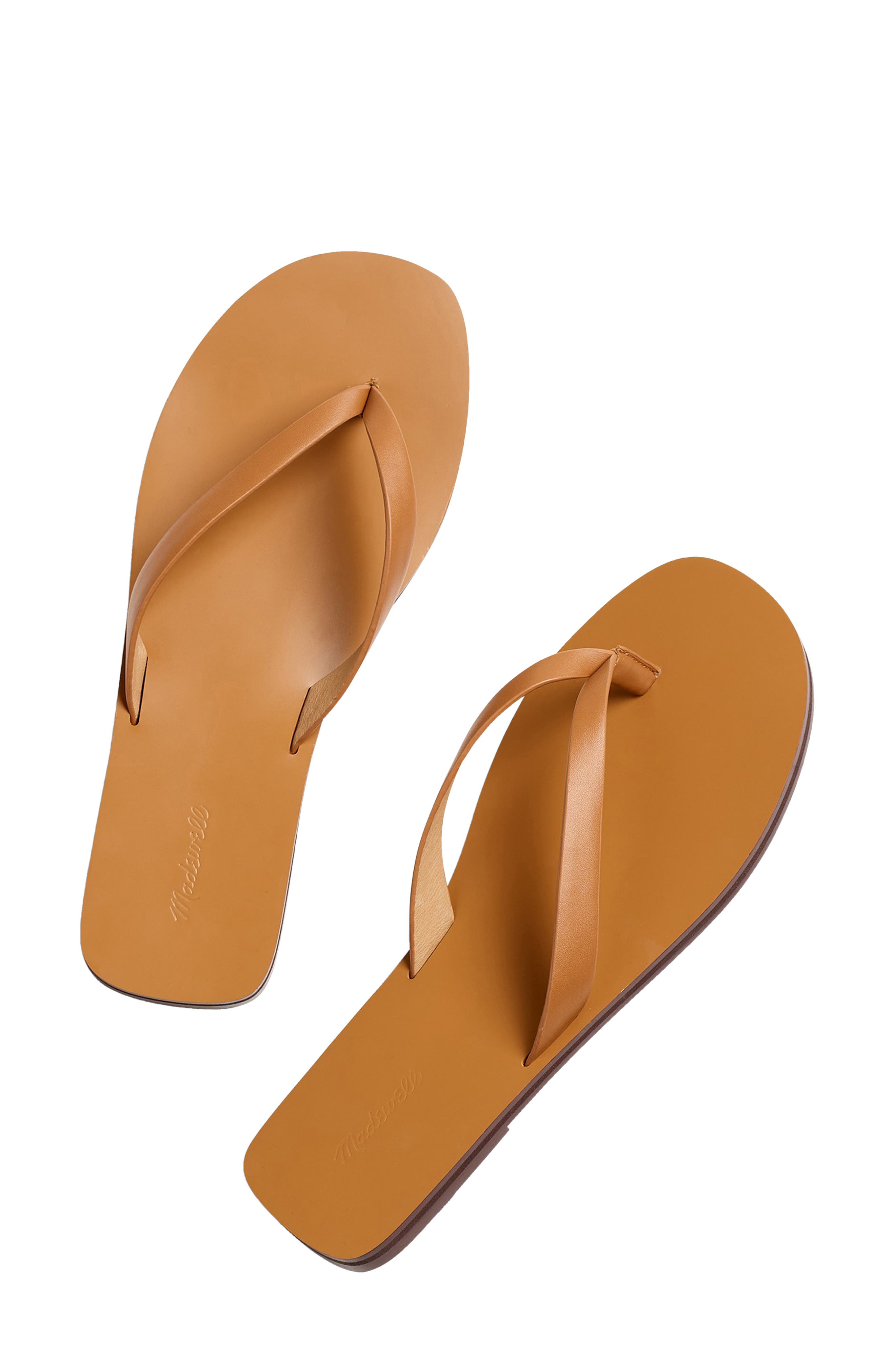 Madewell The Gabi Slide Sandal, Alternate, color, Desert Camel