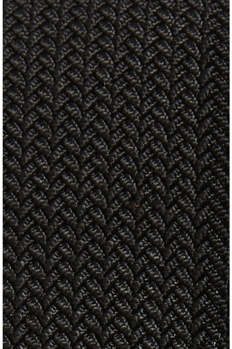 Woven Stretch Belt, Alternate, color, BLACK