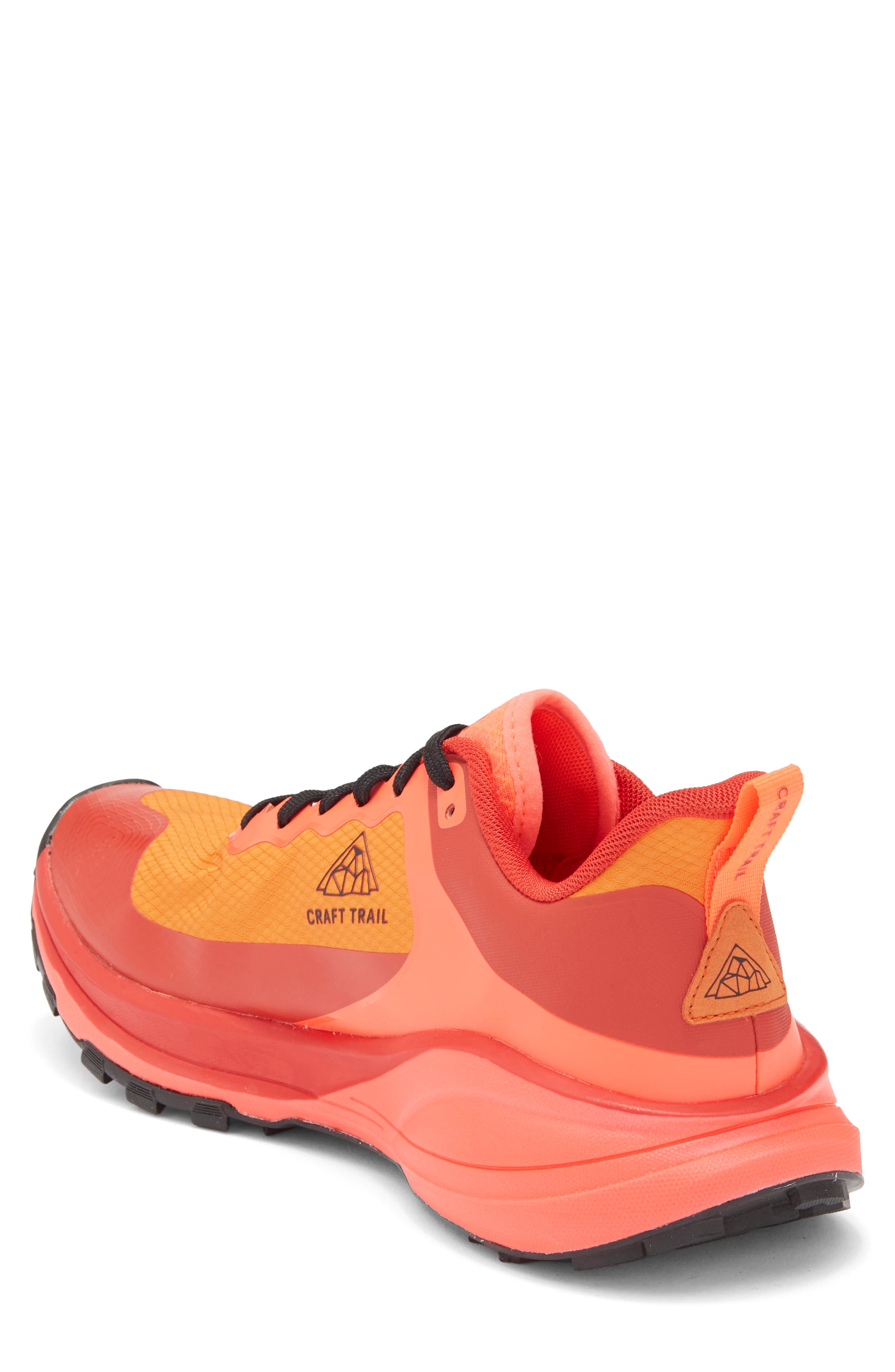 Craft Pure Trail X Running Shoe, Alternate, color, Chestnut-Shock