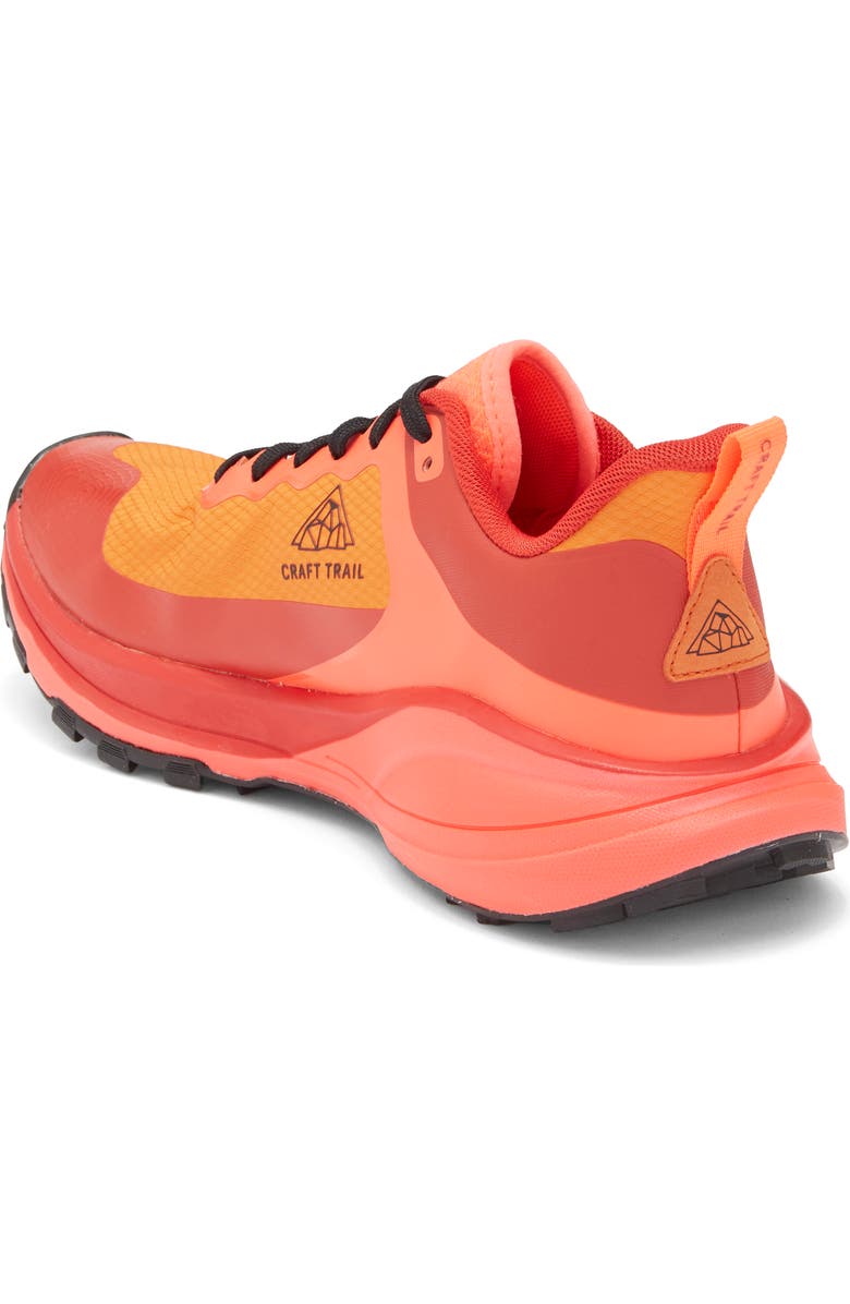 Craft Pure Trail X Running Shoe, Alternate, color, Chestnut-Shock