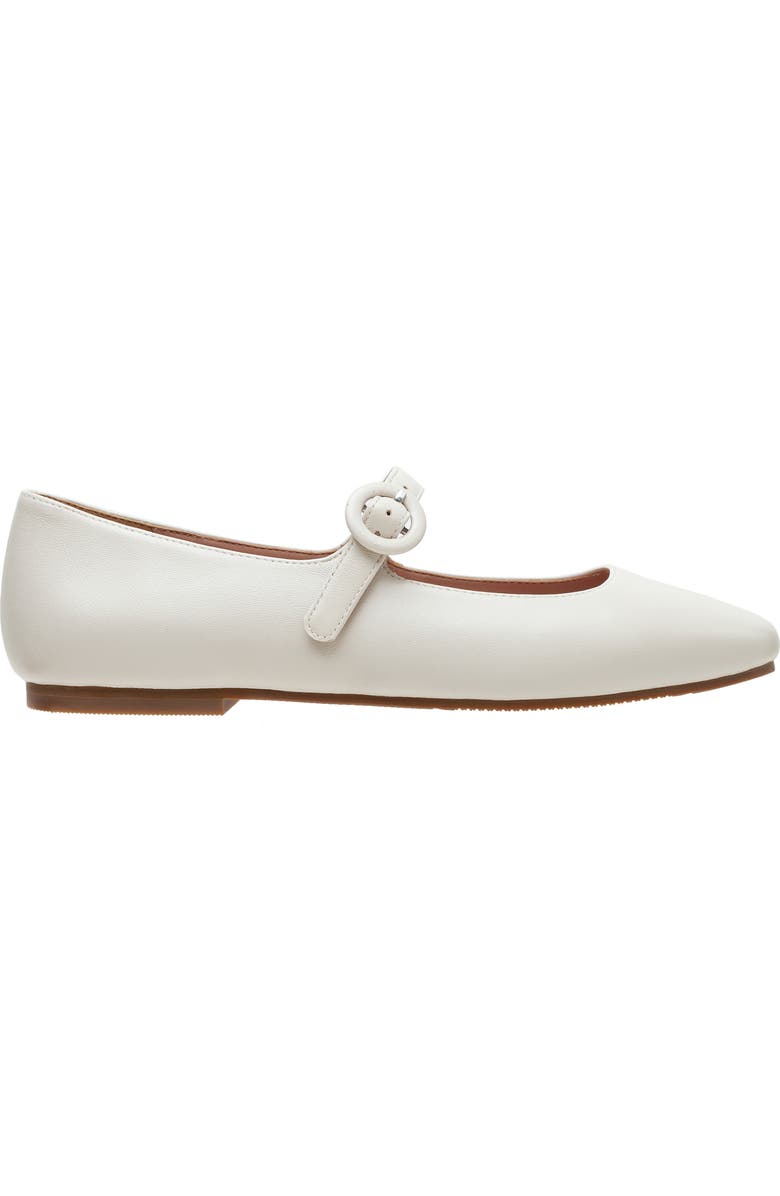 Linea Paolo Marley Mary Jane Flat, Alternate, color, Cream
