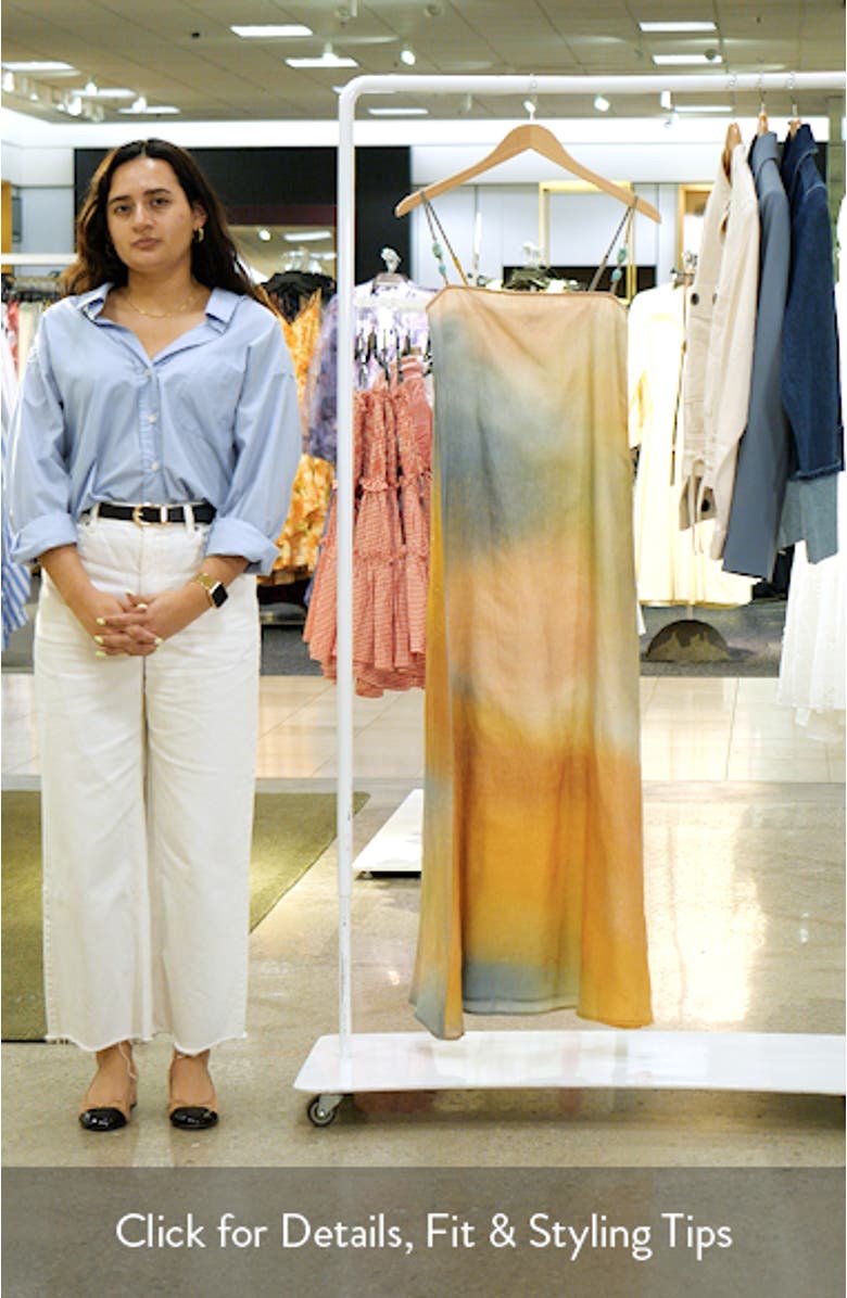 Laura Stretch Cotton Maxi Dress