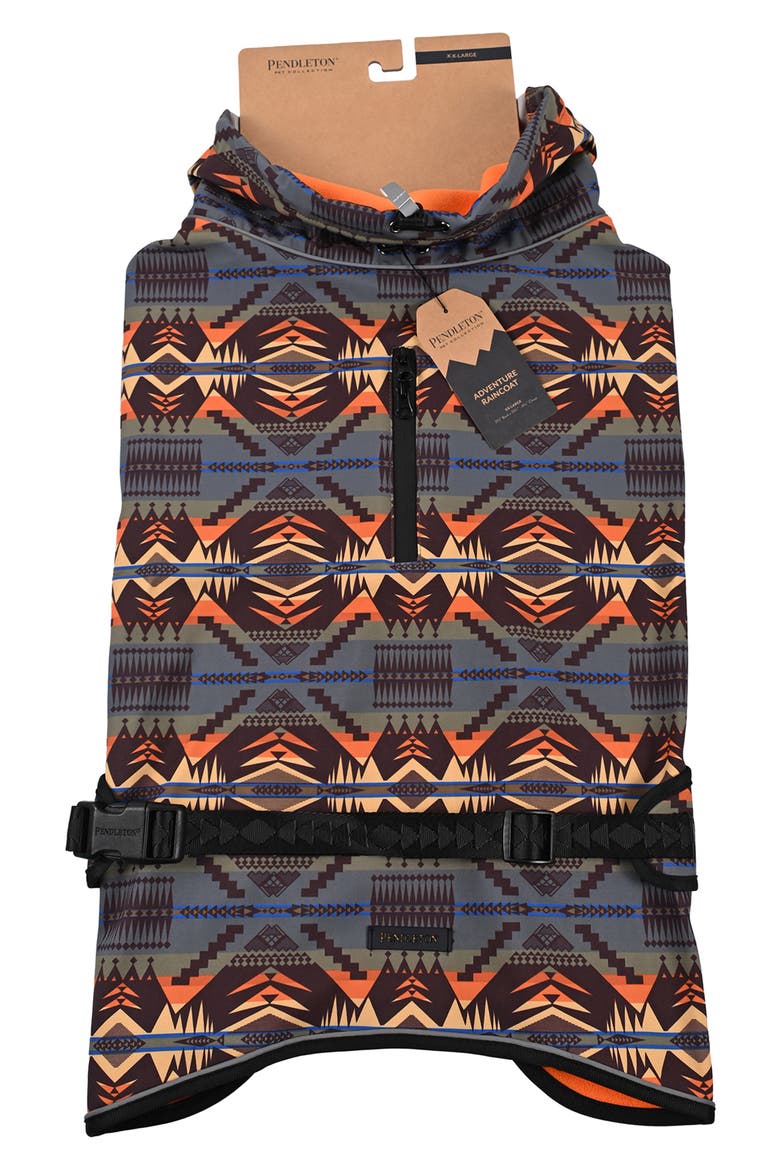 Waterproof Adventure Pet Coat, Alternate, color, MYSTIC LAKE