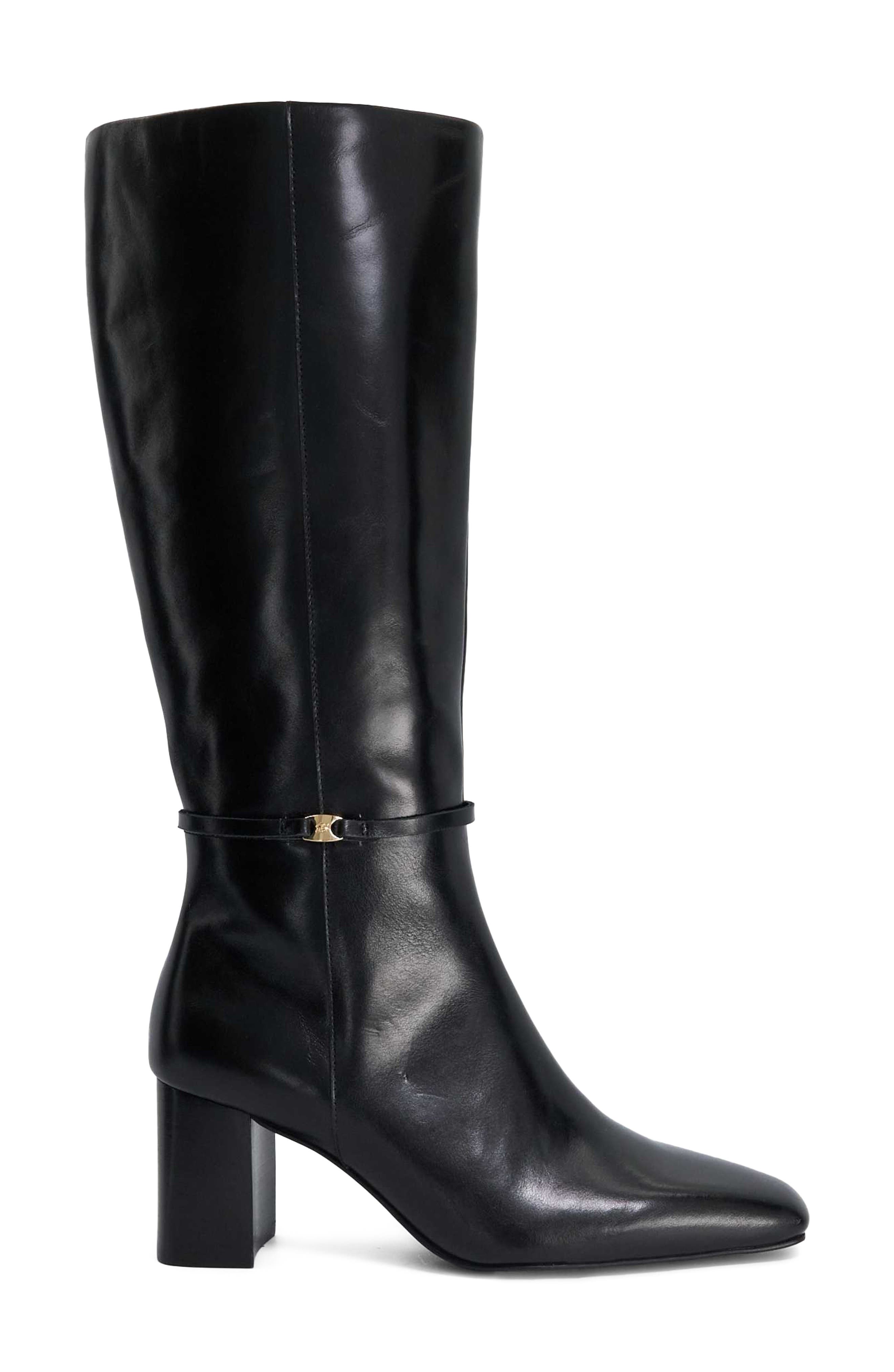 Salssa Knee High Boot, Alternate, color, BLACK