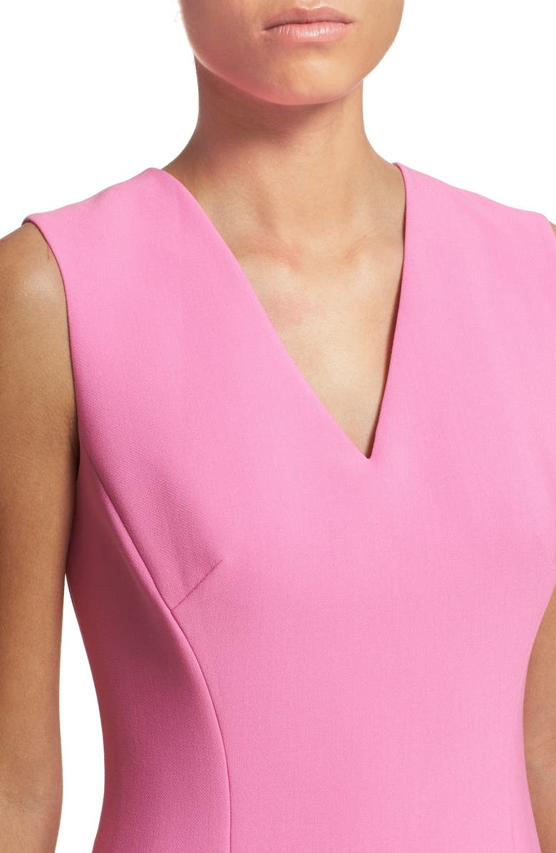 Kate Spade New York crepe a-line dress, Alternate, color, Carousel Pink