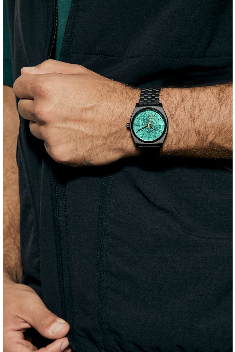 The Time Teller Bracelet Watch, 37mm, Alternate, color, BLACK / OXIDATION