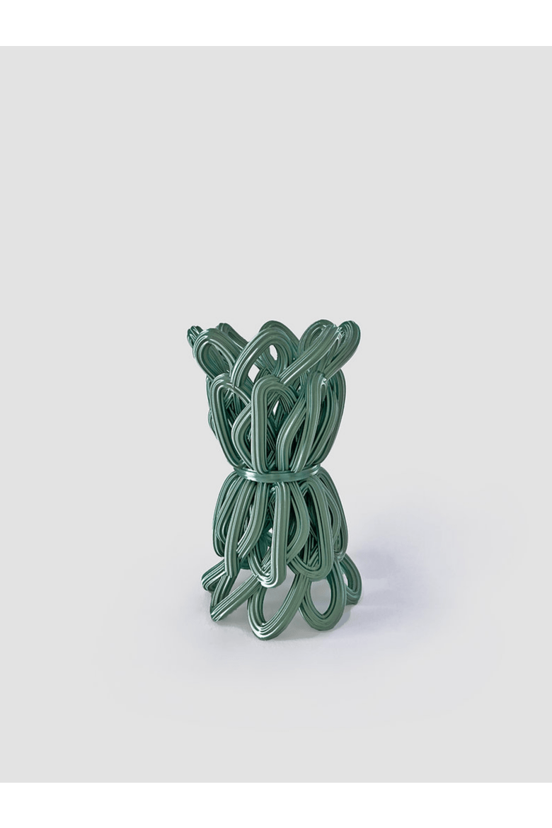 Frosting Vase, Alternate, color, Green