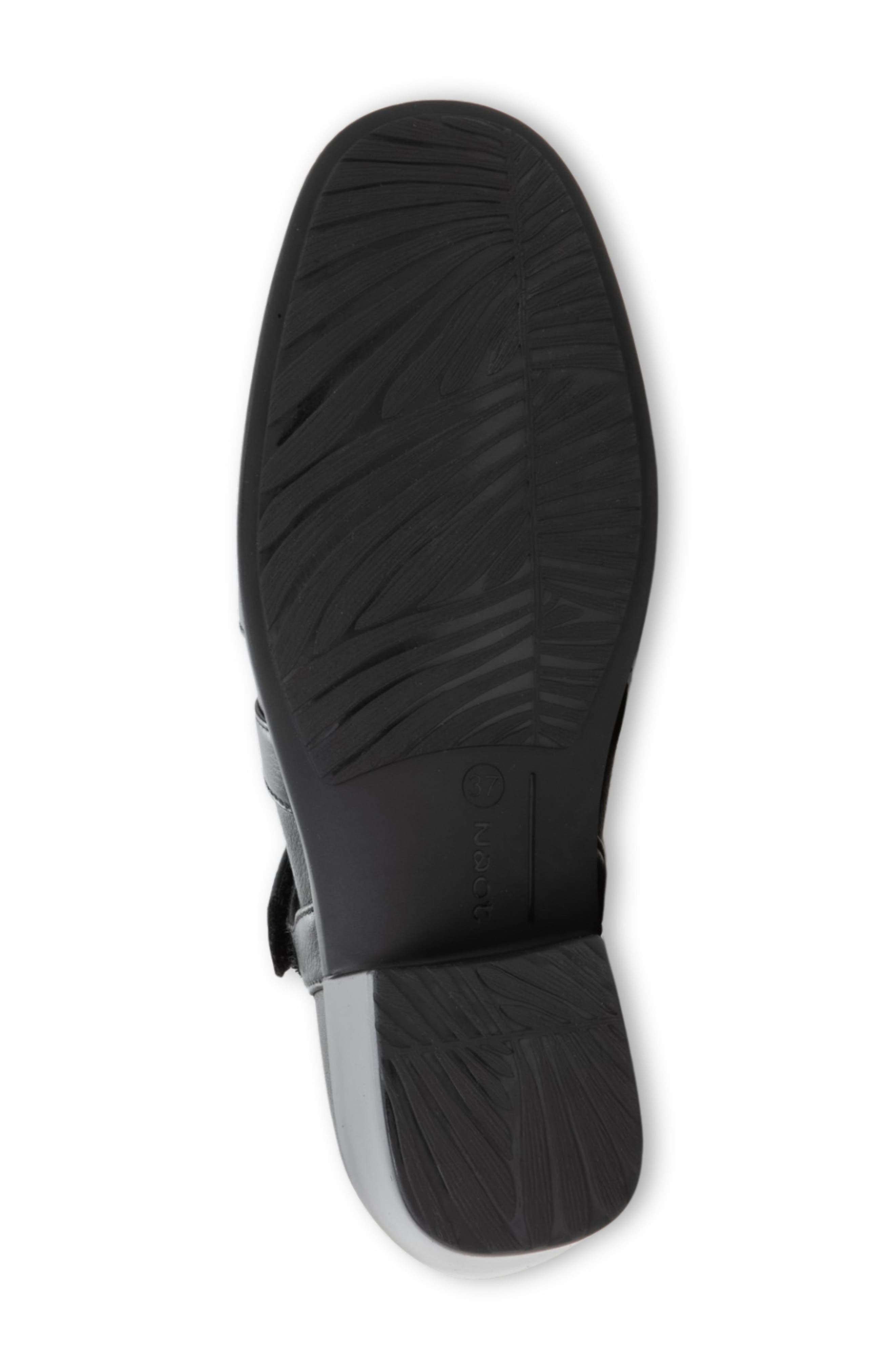 Naot Authentic T-Strap Pump, Alternate, color, Black Soft Leather