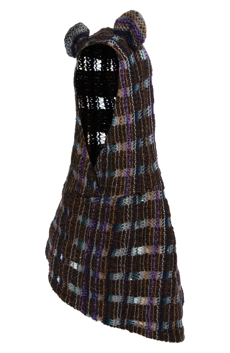 Collina Strada x Vitelli Bear Ear Knit Snood, Main, color, 