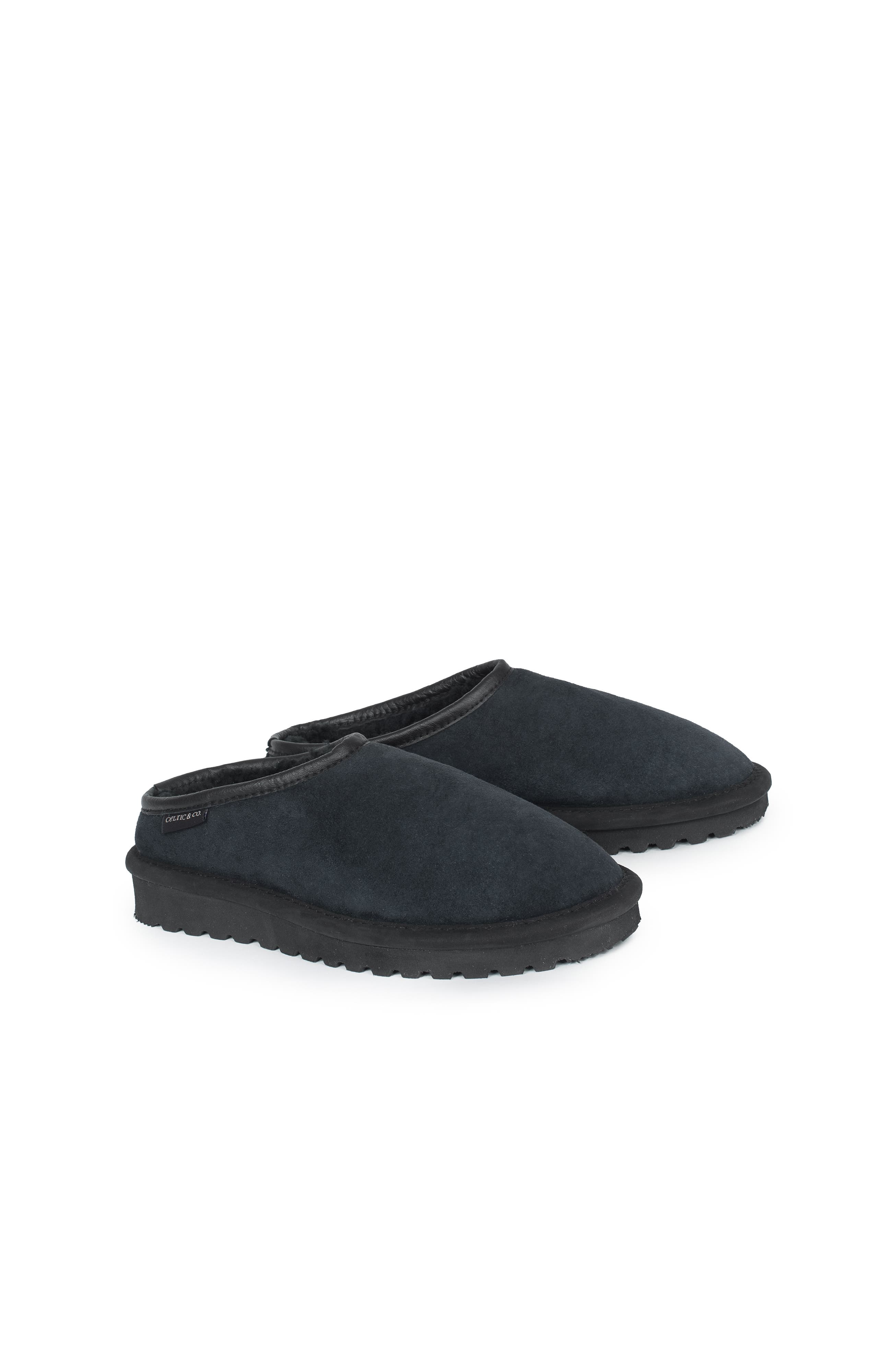 Celtic & Co. British Clogs, Alternate, color, Navy