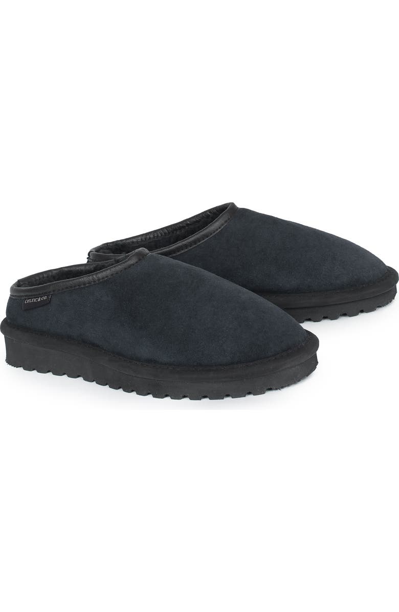 Celtic & Co. British Clogs, Alternate, color, Navy