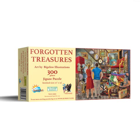 Forgotten Treasures 300 piece Jigsaw Puzzle for Adults