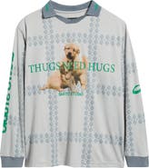 SANTO STUDIO Thugs Need Hugs Graphic Club Jersey