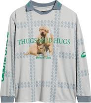 SANTO STUDIO Thugs Need Hugs Graphic Club Jersey