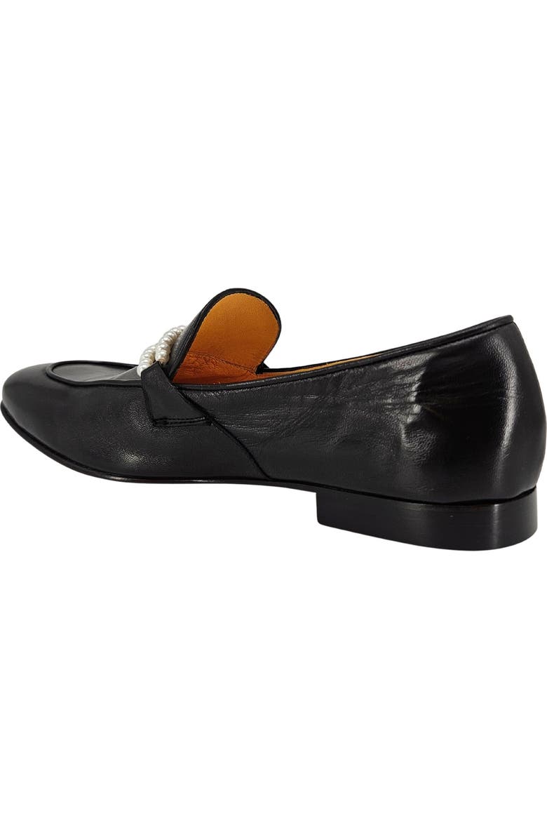 Madison Maison Pearl Flat Loafer, Alternate, color, Black
