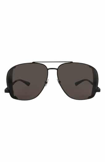 Saint Laurent 59mm Polarized Aviator Sunglasses