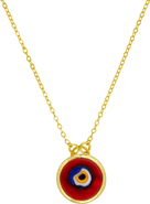 Ottoman Hands Azra Evil Eye Pendant Necklace