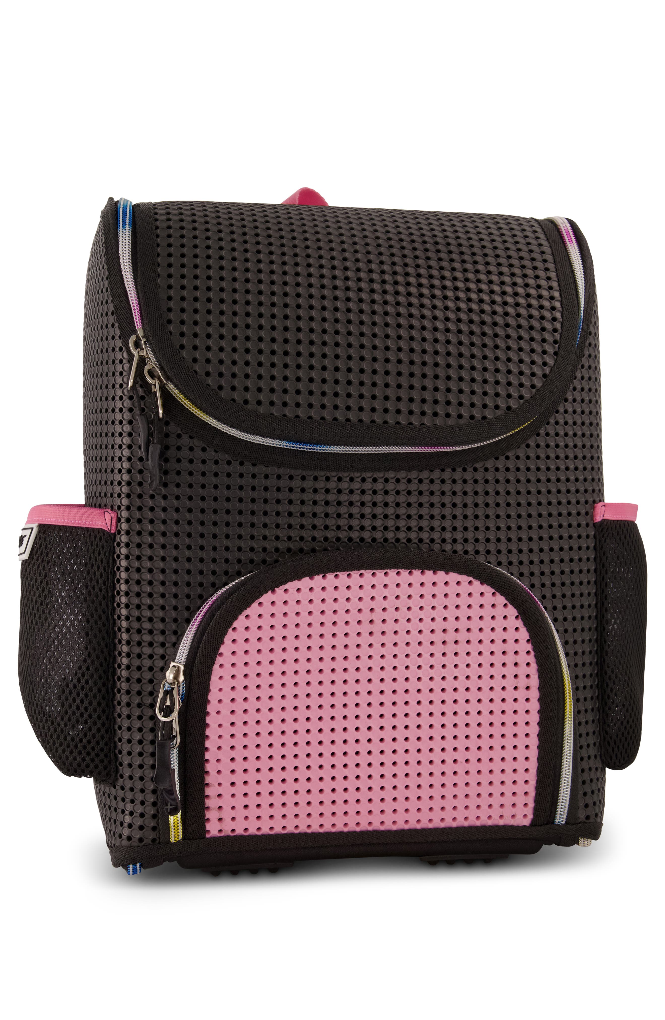 Light+Nine Kids' Rainbow Student Backpack, Alternate, color, 