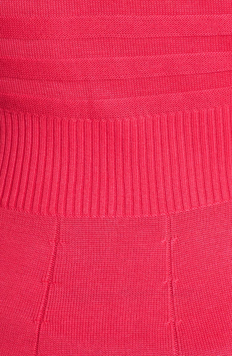 Eliza J Fit & Flare Sweater Dress, Alternate, color, 