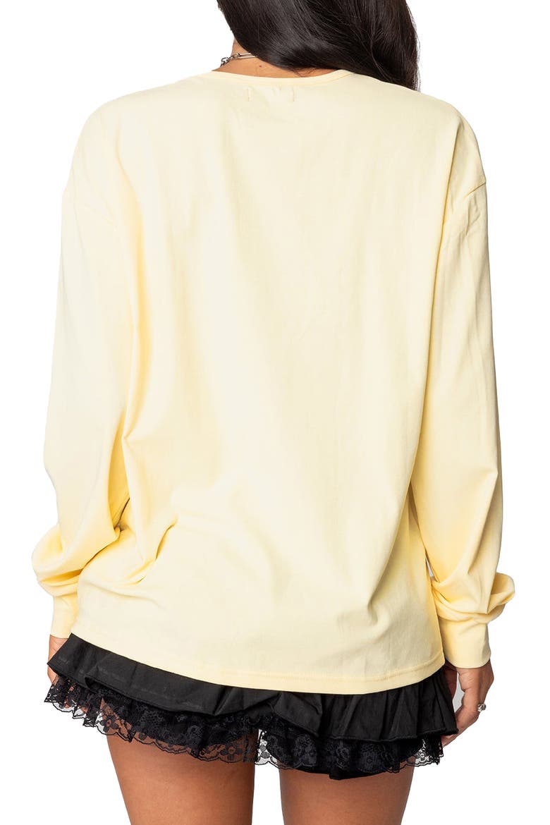 Honeybee Long Sleeve Graphic T-Shirt, Alternate, color, YELLOW