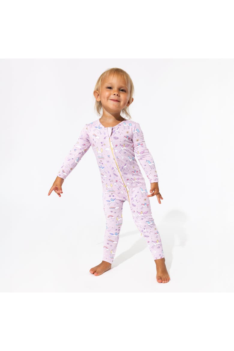 Baby Enchanted Unicorn Convertible Footie, Alternate, color, Enchanted Unicorn