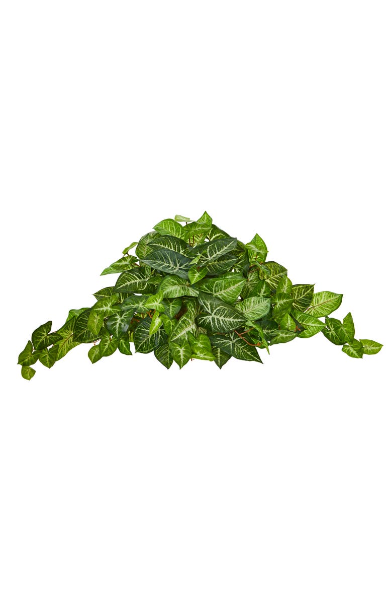 36-in Nephthytis Artificial Ledge Plant, Main, color, Green