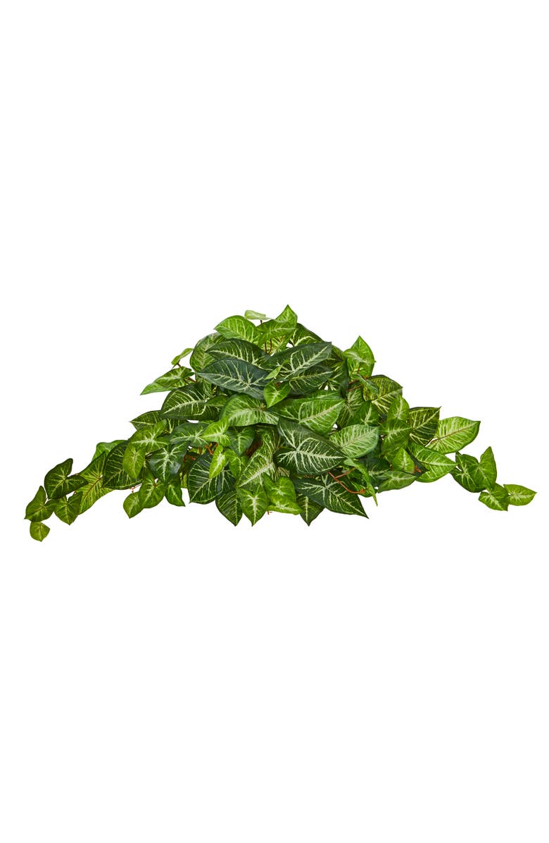 NEARLY NATURAL 36-in Nephthytis Artificial Ledge Plant, Main, color, Green
